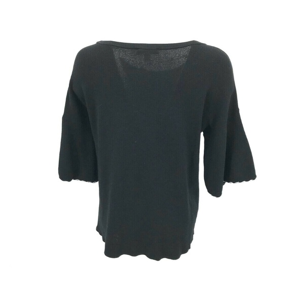 Ann Taylor 3/4 Bell Sleeve Knit Loose Fit Top Sz L - Picture 5 of 7